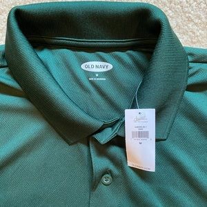 NWT Old Navy Men’s (M) Green Polo Shirt